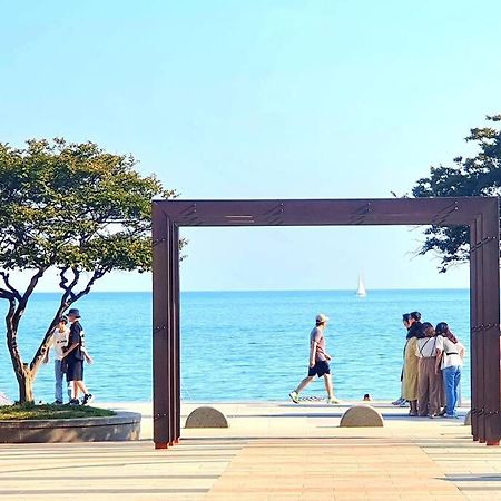 Ferienwohnung Haeundai Beach 1 Cho Busan Exterior foto