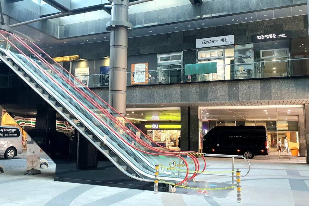Ferienwohnung Haeundai Beach 1 Cho Busan Exterior foto