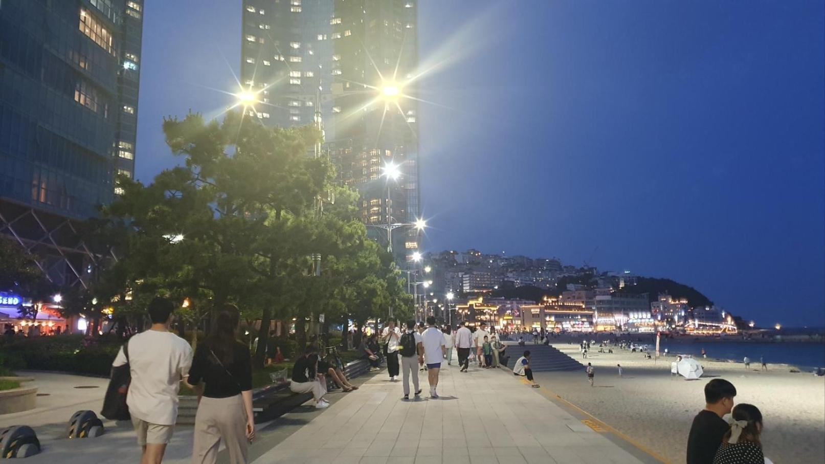 Ferienwohnung Haeundai Beach 1 Cho Busan Exterior foto