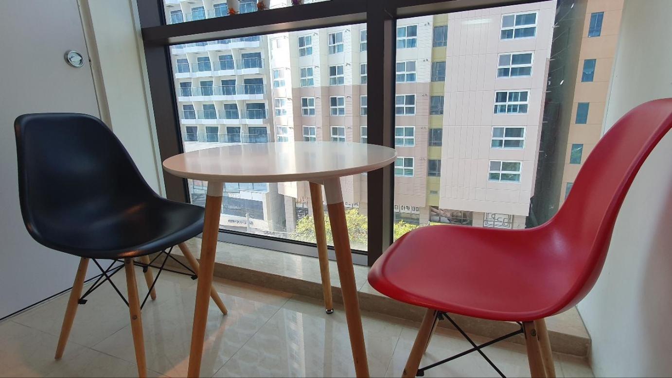 Ferienwohnung Haeundai Beach 1 Cho Busan Exterior foto