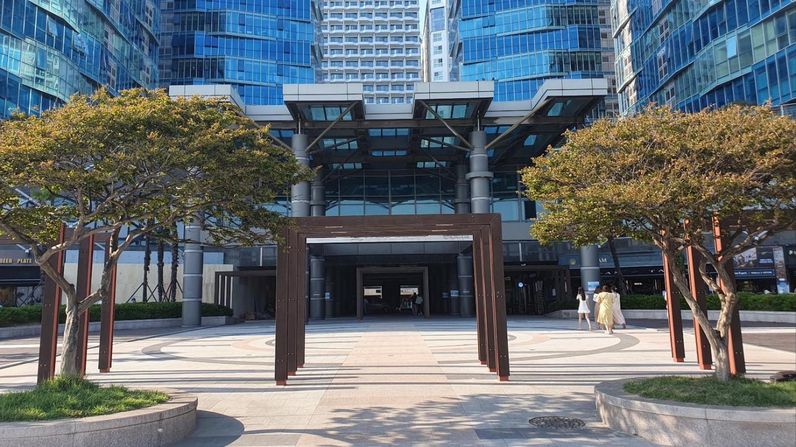 Ferienwohnung Haeundai Beach 1 Cho Busan Exterior foto